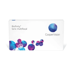 Biofinity Multifocal Toric - Cooper Vision - 3 sztuki